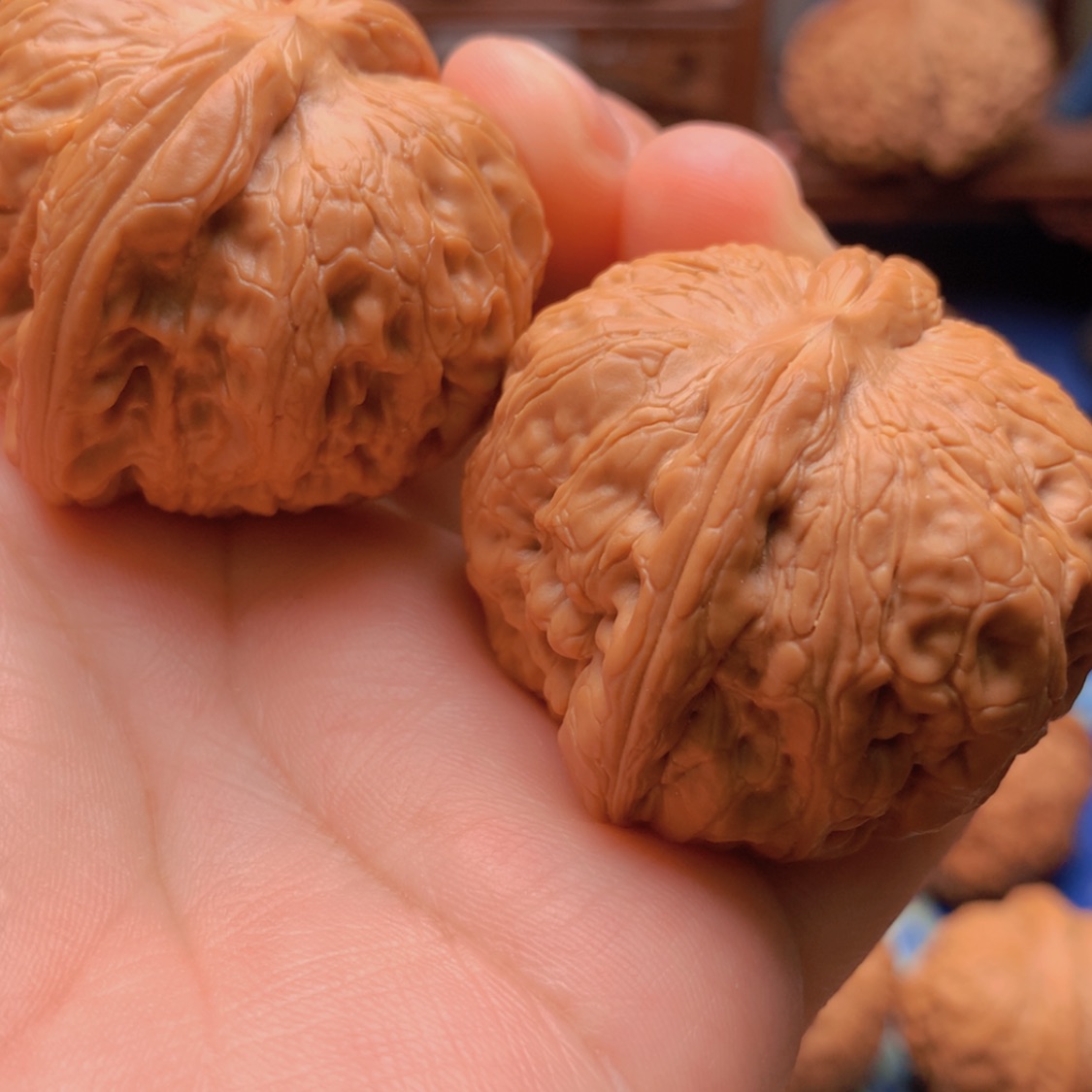 【闪购商品】文玩核桃吊坠姚*生元宝41