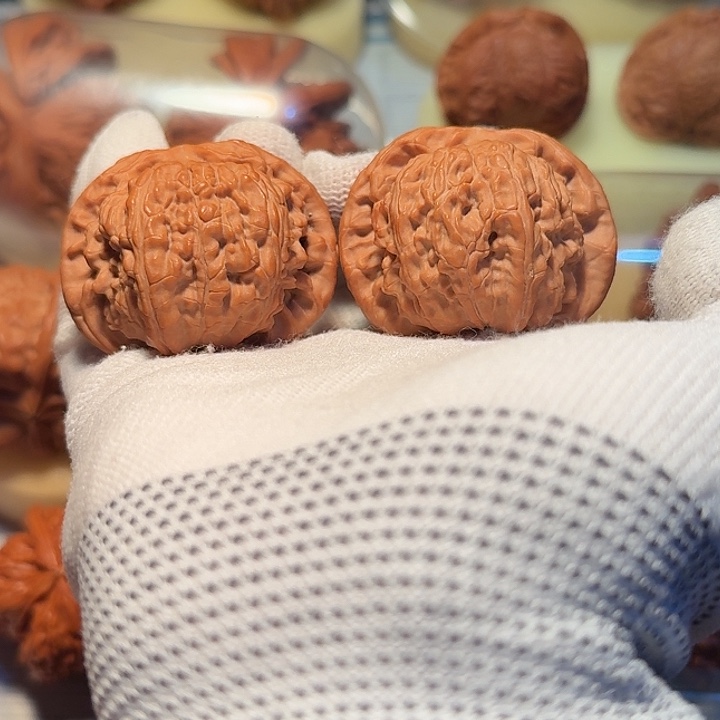 文玩核桃吊坠全品43球白闷