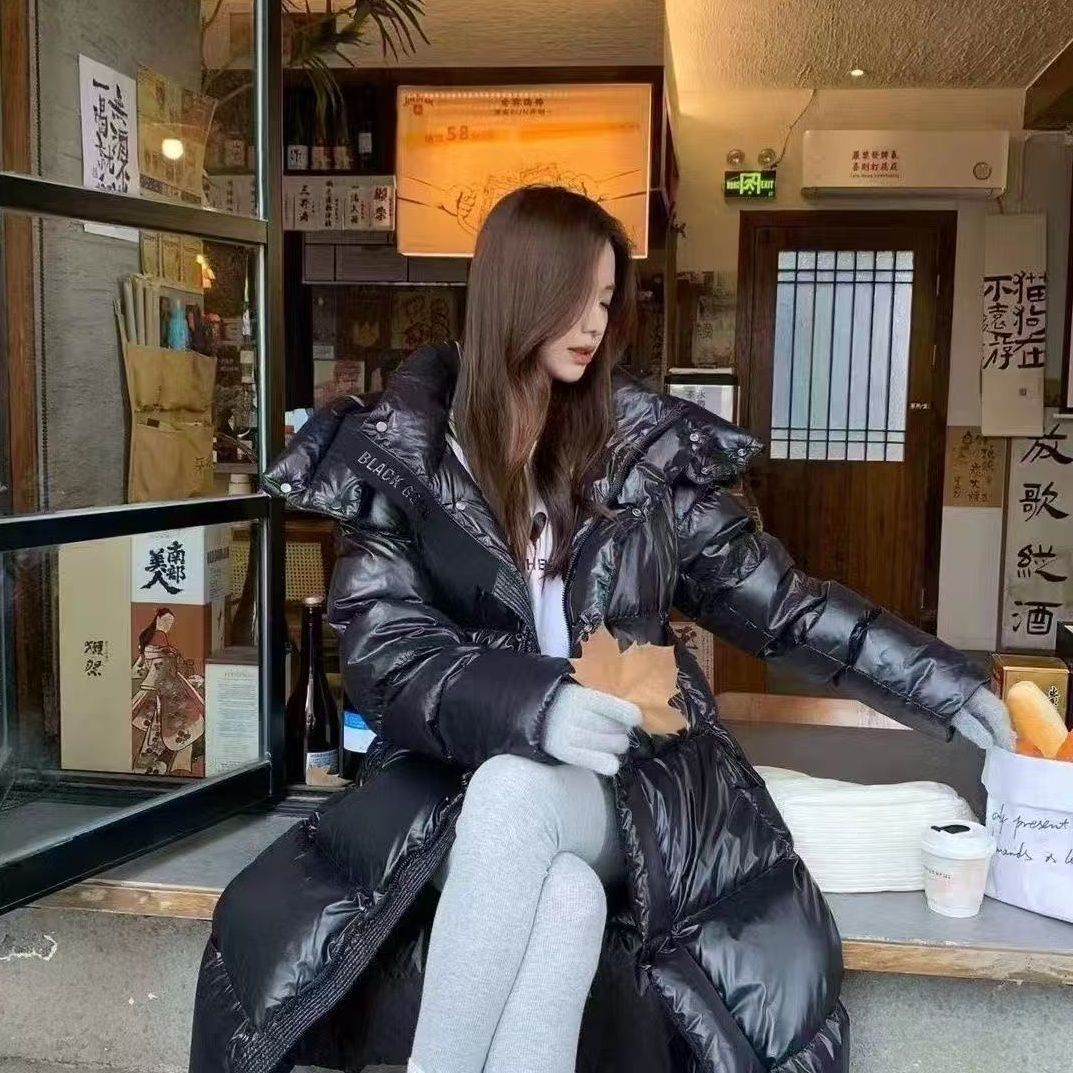 【充绒量400-500g】2025男女同款冬季防寒长款羽绒服冬天超厚外套