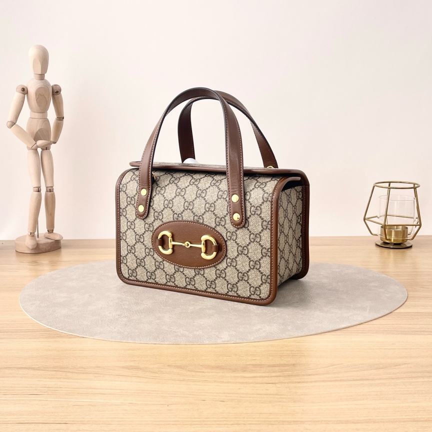 95新 GUCCI/古驰 盒子包/单肩包/0518