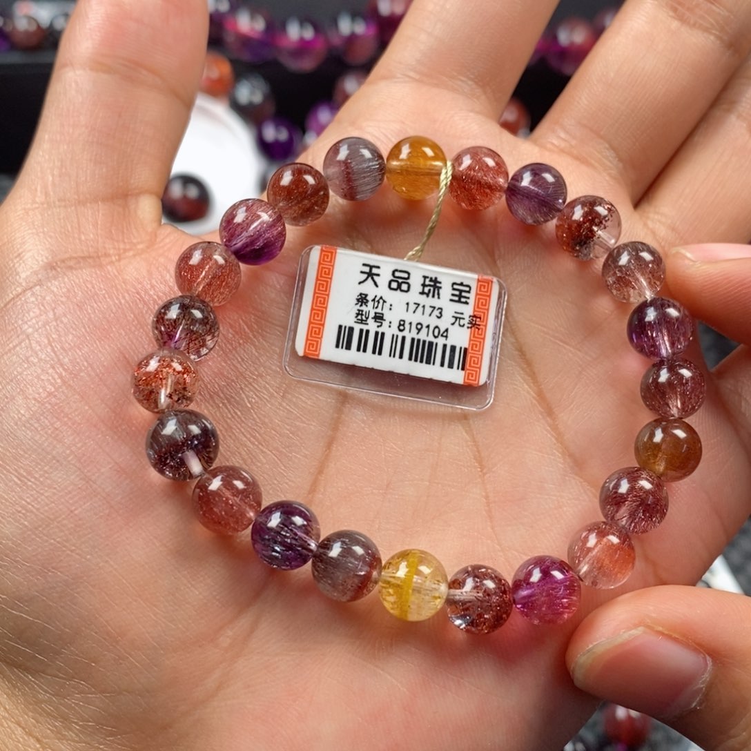 水晶手链未镶嵌张**.糖果色超七819104