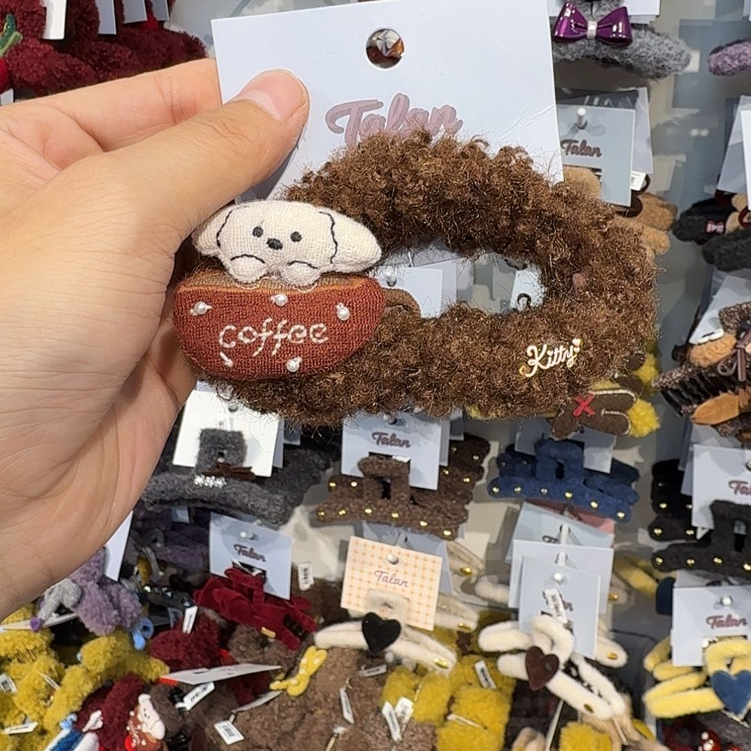 皮质非金属韩系大抓夹13