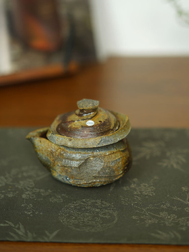 伊禾集物 日本备前烧手工匠人多久守 宝瓶 泡茶器 2333#