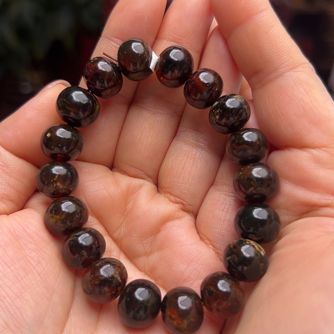 琥珀未镶嵌裸石抚顺琥珀10584十二