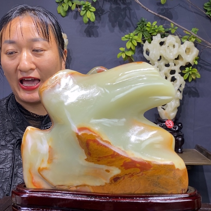 石材精品古青石摆件