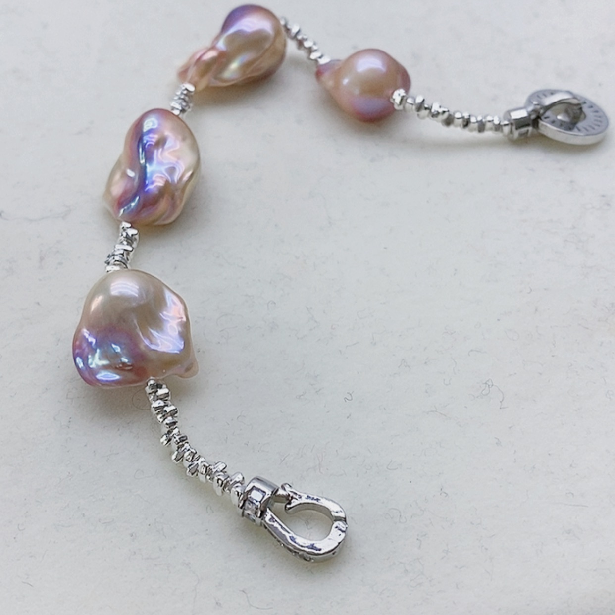 【闪购商品】淡水珍珠耳饰银S925镶嵌