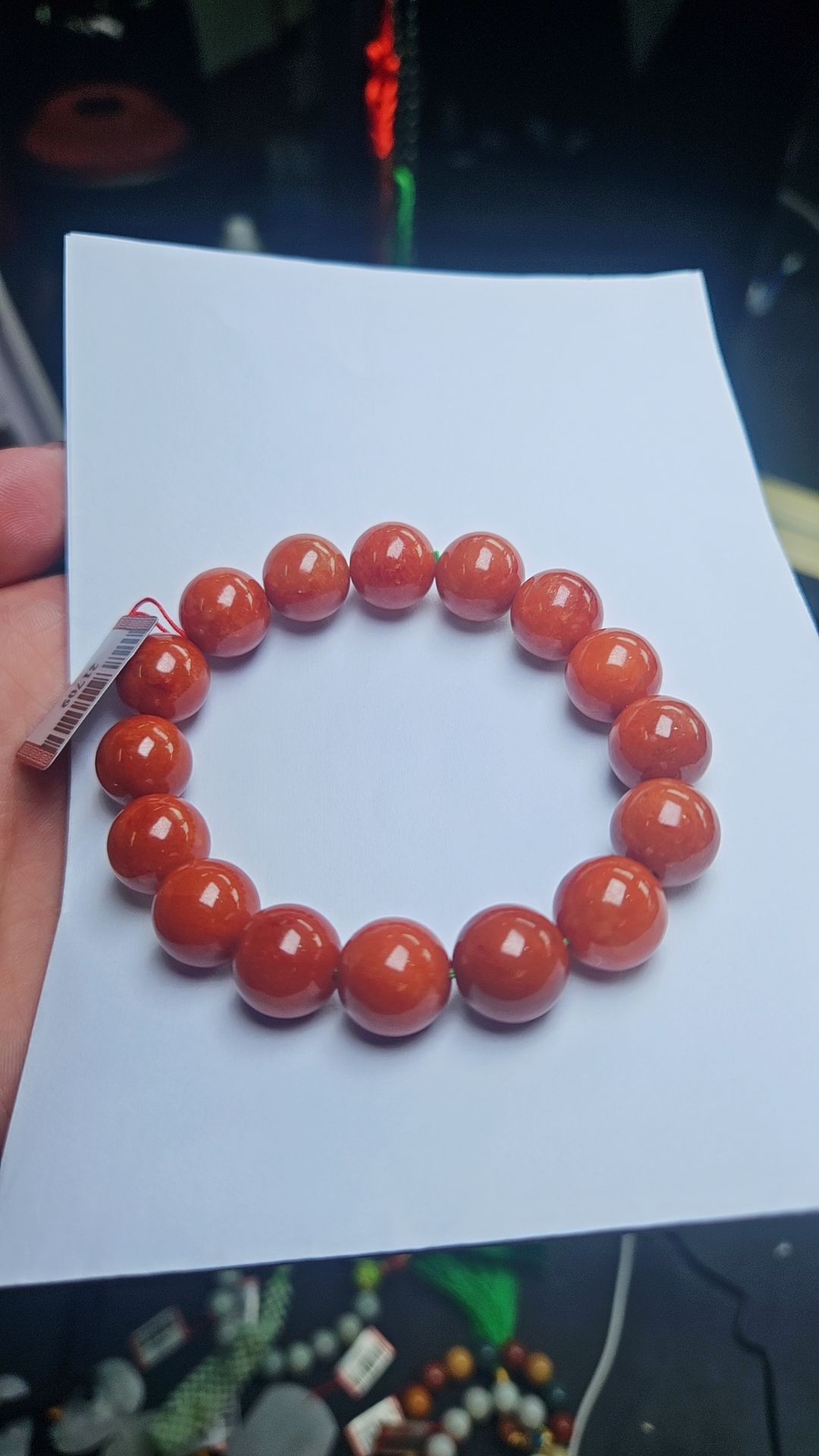 卡12+缅甸A货翡翠男女手串