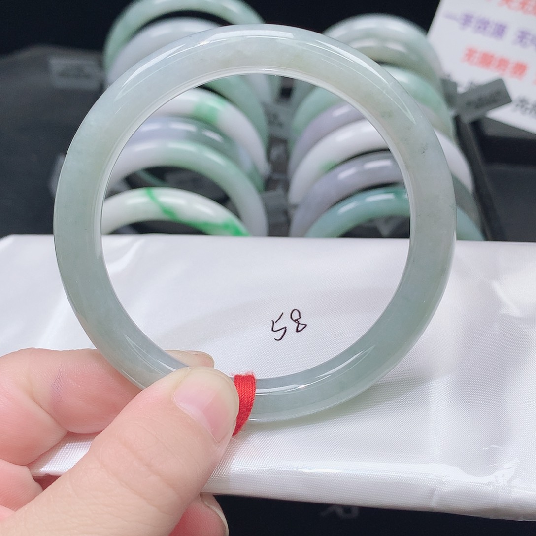 翡翠未镶嵌手镯33