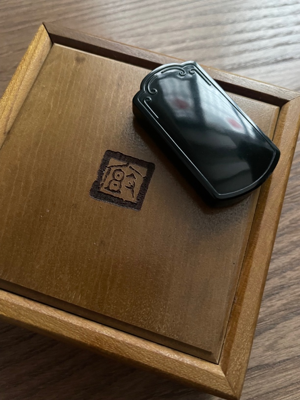 新疆和田玉塔青苏工平安无事牌