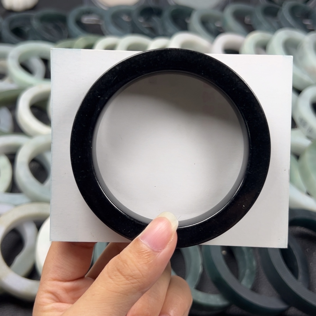 未镶嵌翡翠定制翡翠钢琴黑乌鸡