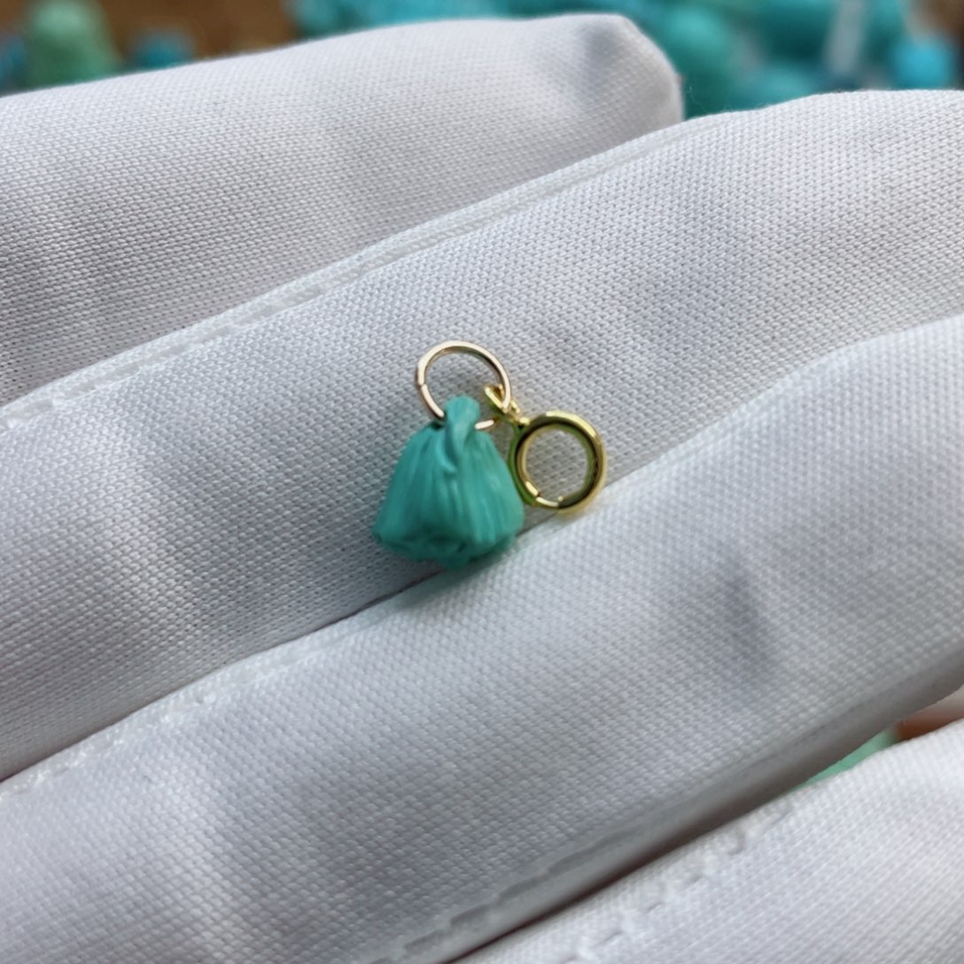 绿松石珠宝奇石未镶嵌