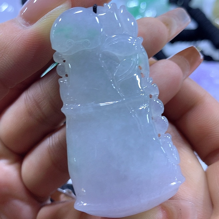 翡翠未镶嵌颈饰天然翡翠A货吊坠