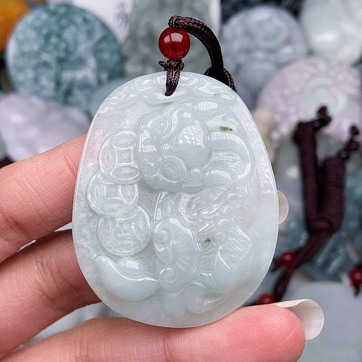 颈饰未镶嵌翡翠翡翠