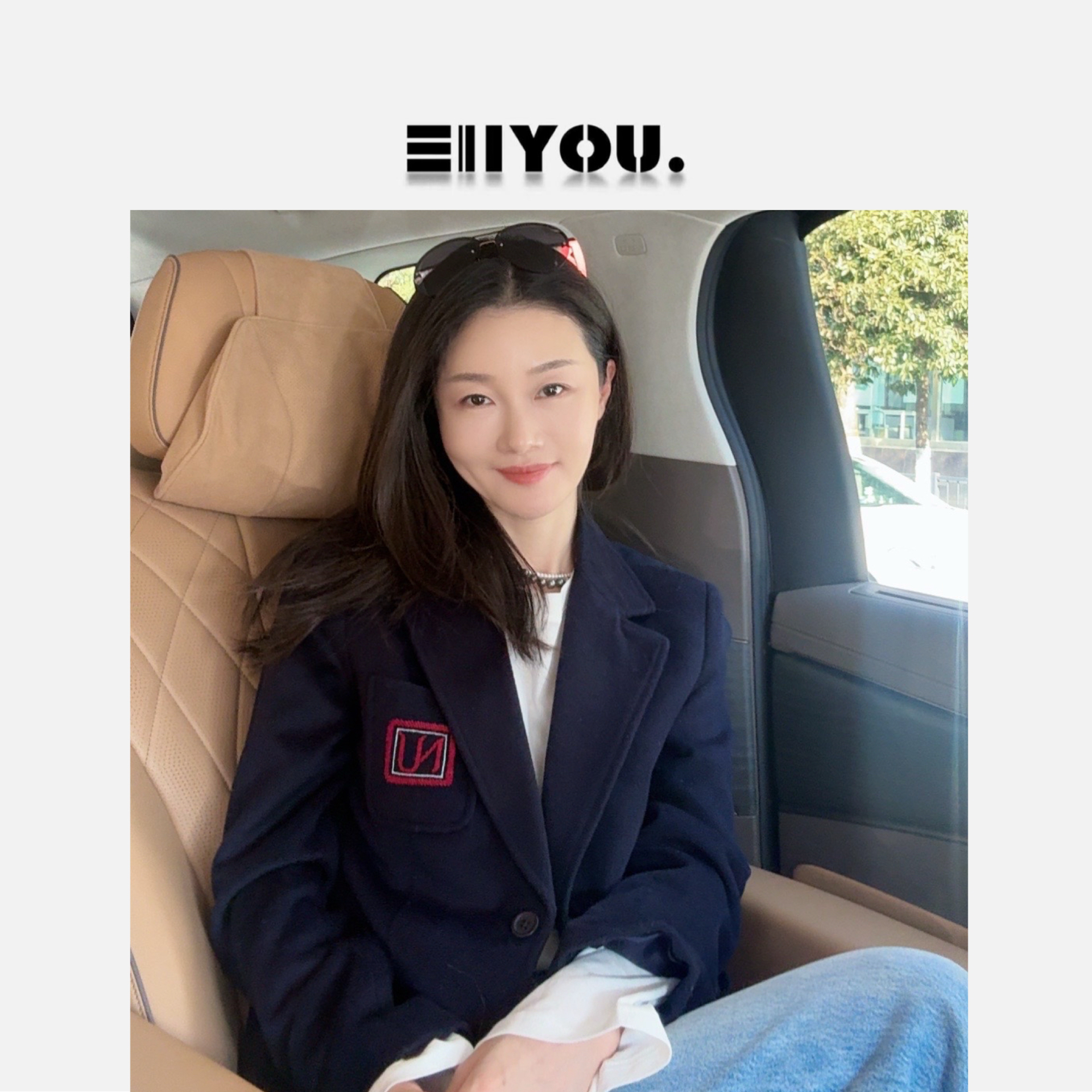 【ENYOU定制】老钱优雅 藏蓝西装