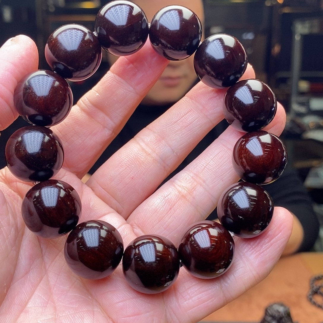 檀香紫檀（小叶紫檀）手串/手链52克