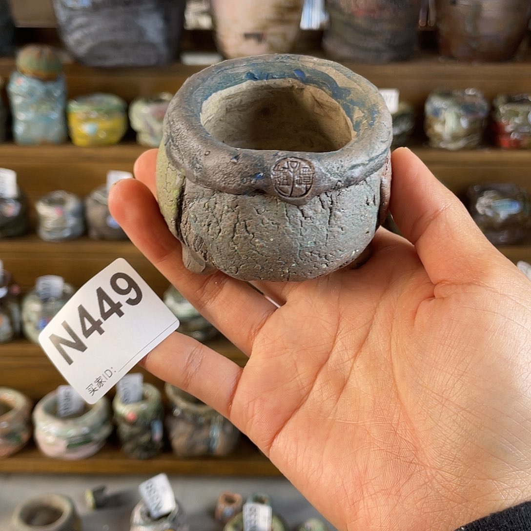 坛子姐花盆 孤品小地雷 内口4.5左右 百搭