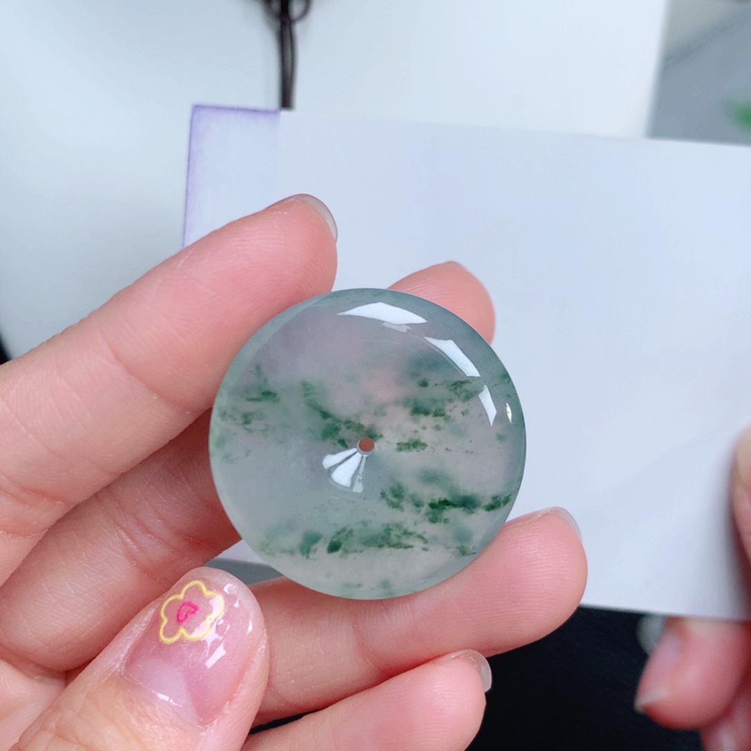 翡翠未镶嵌颈饰30.6-5.9