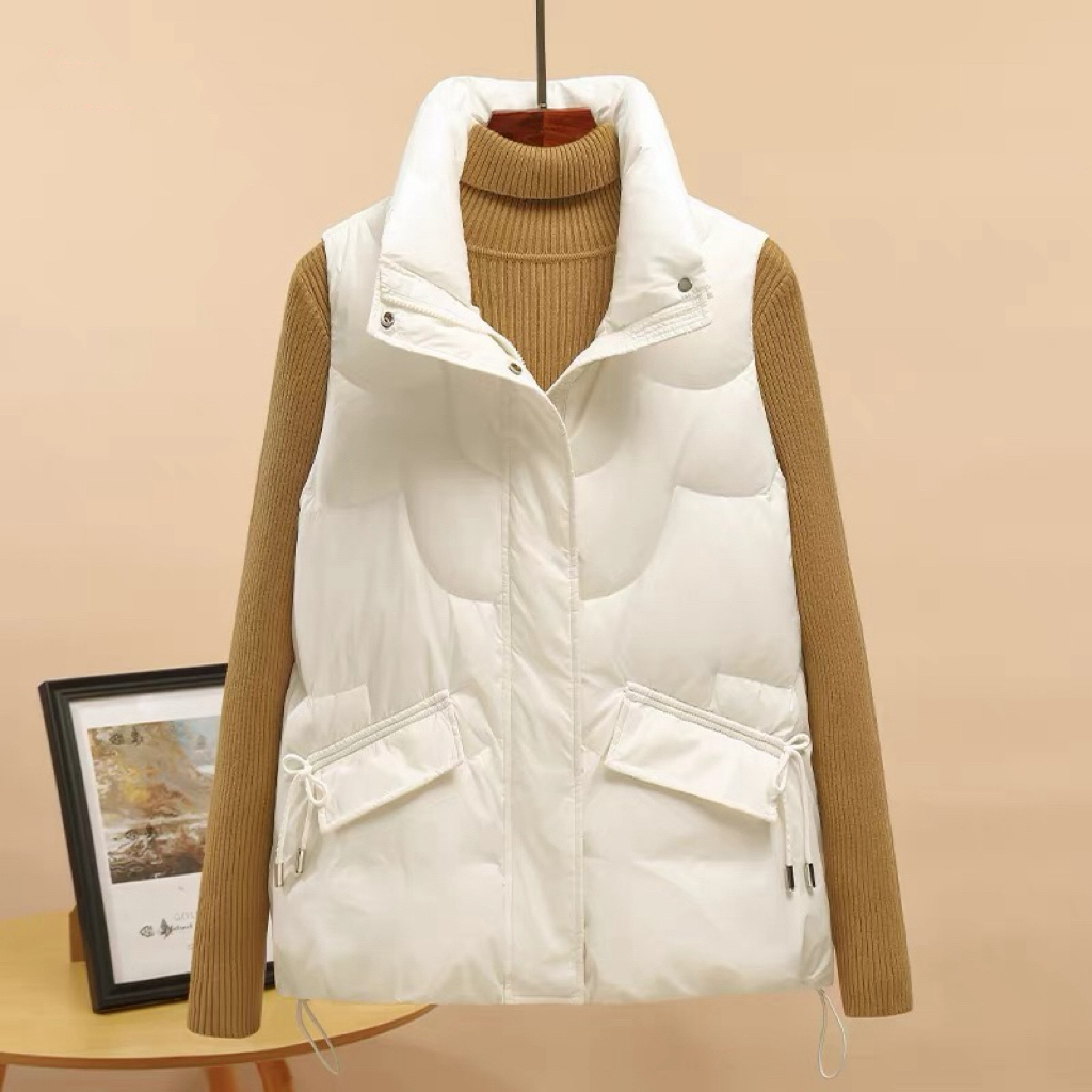 【羽绒马甲】孕妇装大口袋保暖宽松显瘦百搭轻薄白鸭绒羽绒马甲