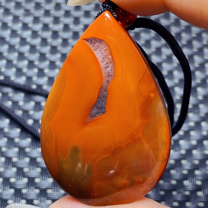 玛瑙/玉髓颈饰未镶嵌老**o