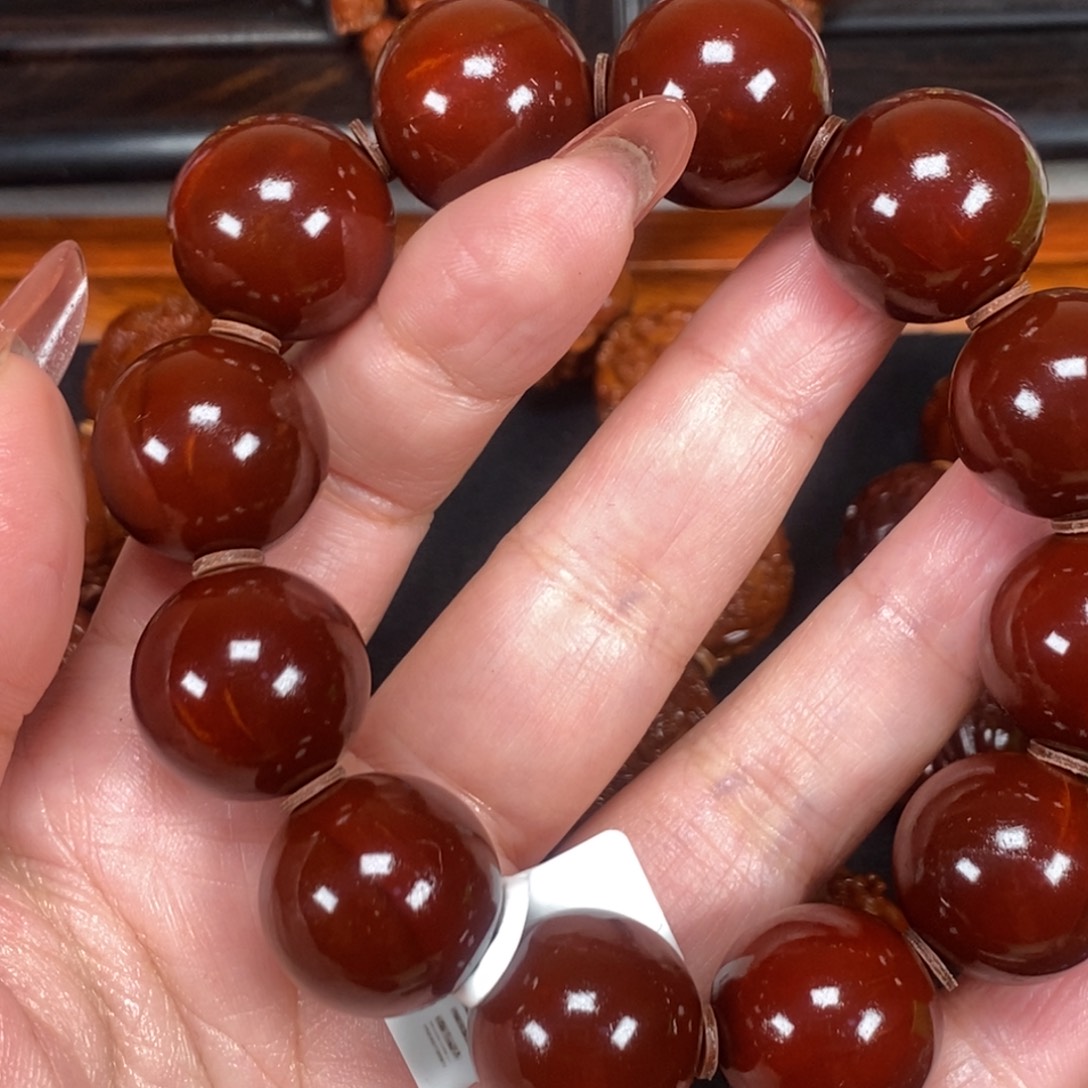 往***风橄榄核吊坠光珠111111