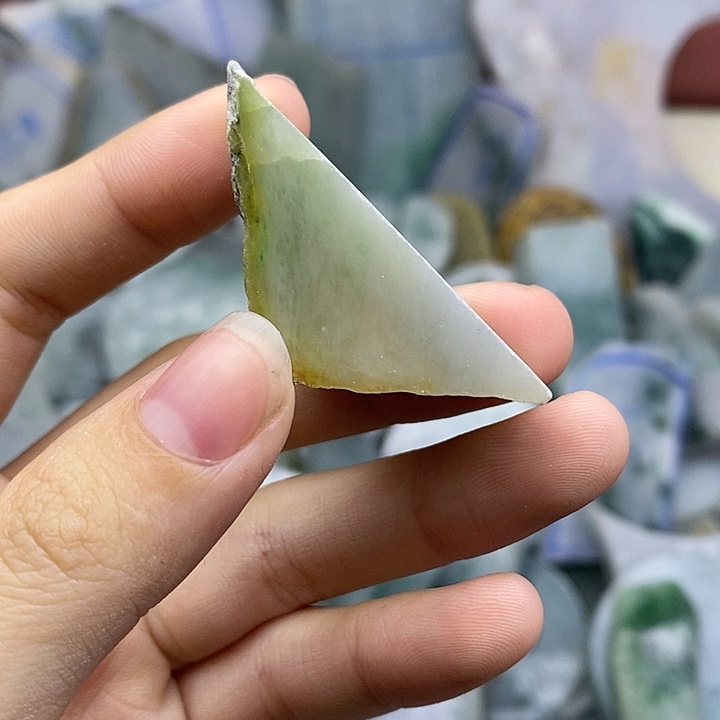 翡翠裸石纯天然翡翠