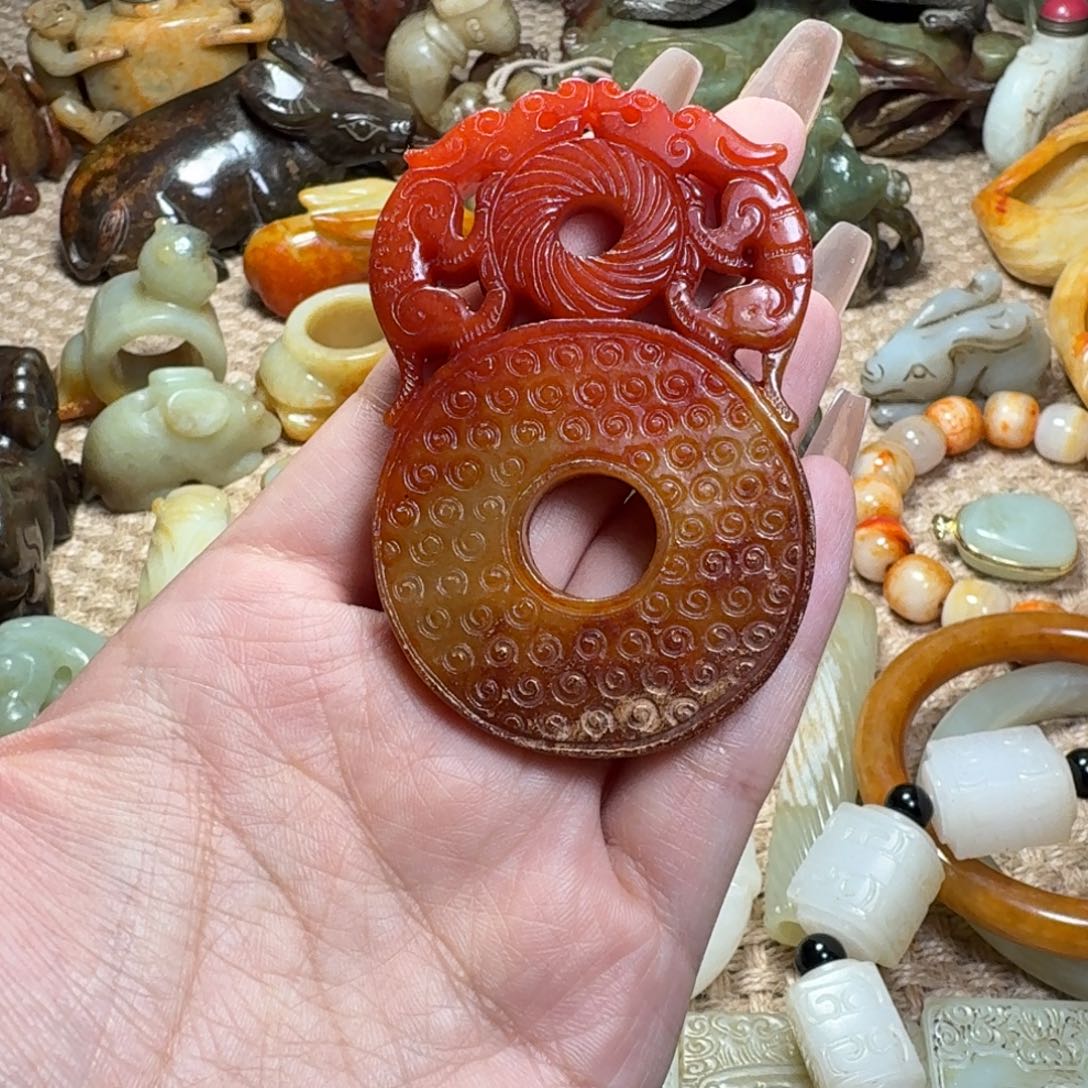 白玉菩提吊坠挂件