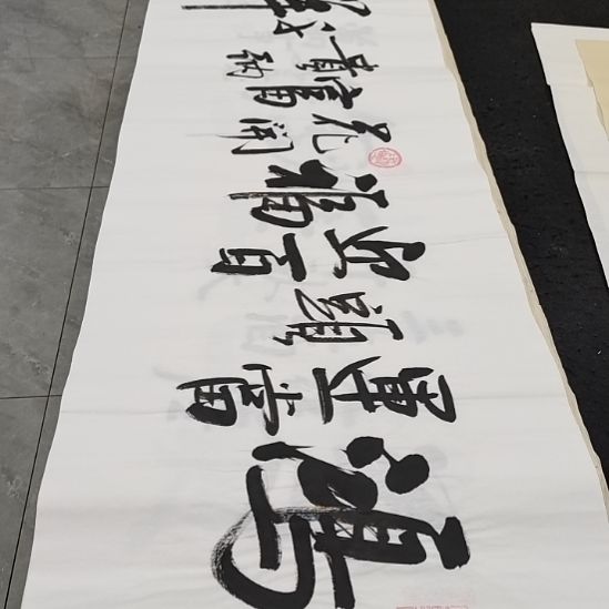 翰墨白武坤老师作品一副