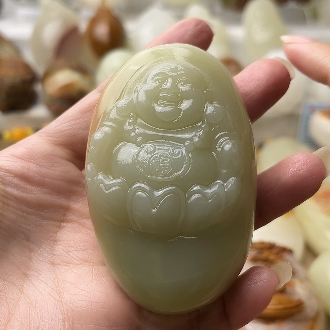 石材古青石不退换佛