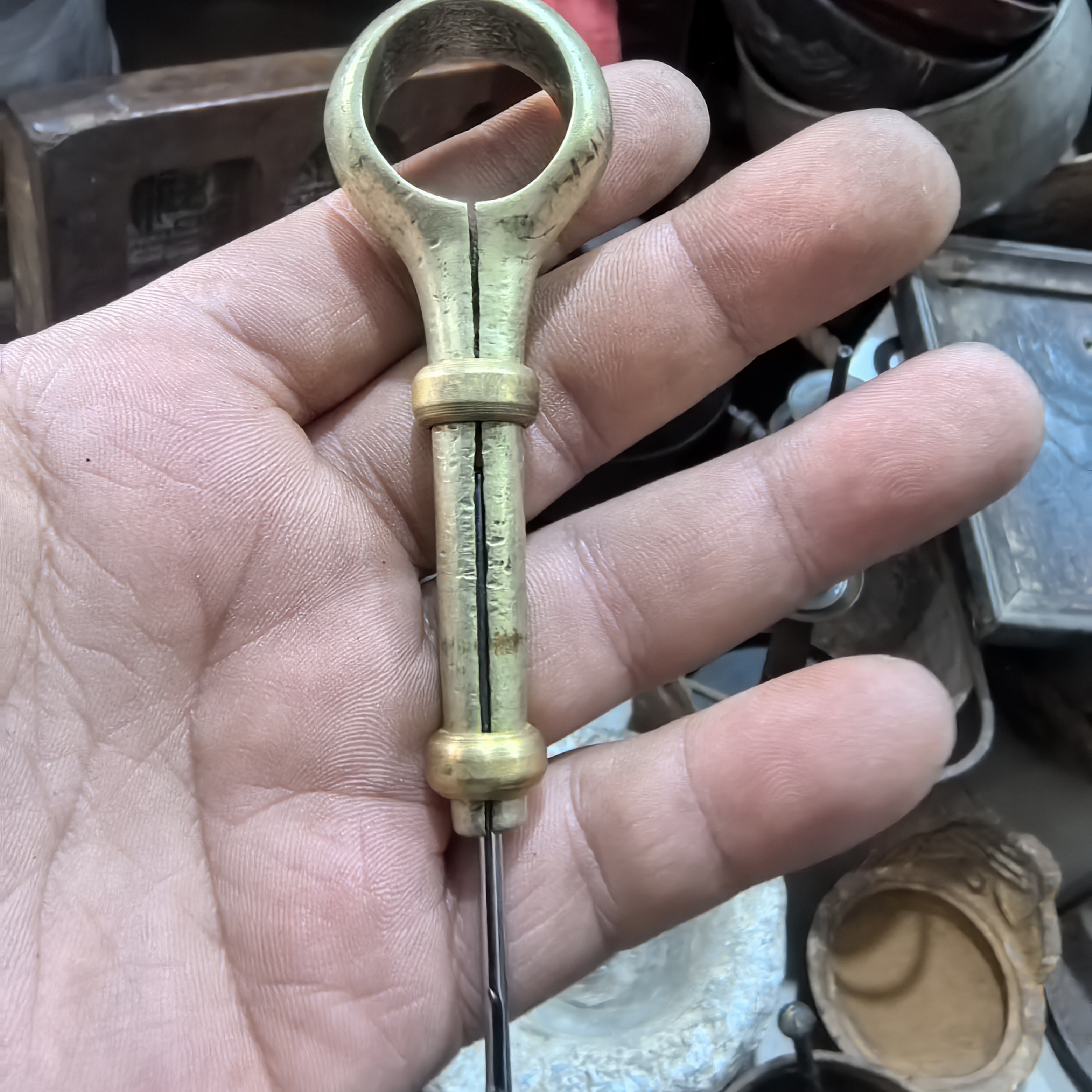小铜件一个包邮一物一拍