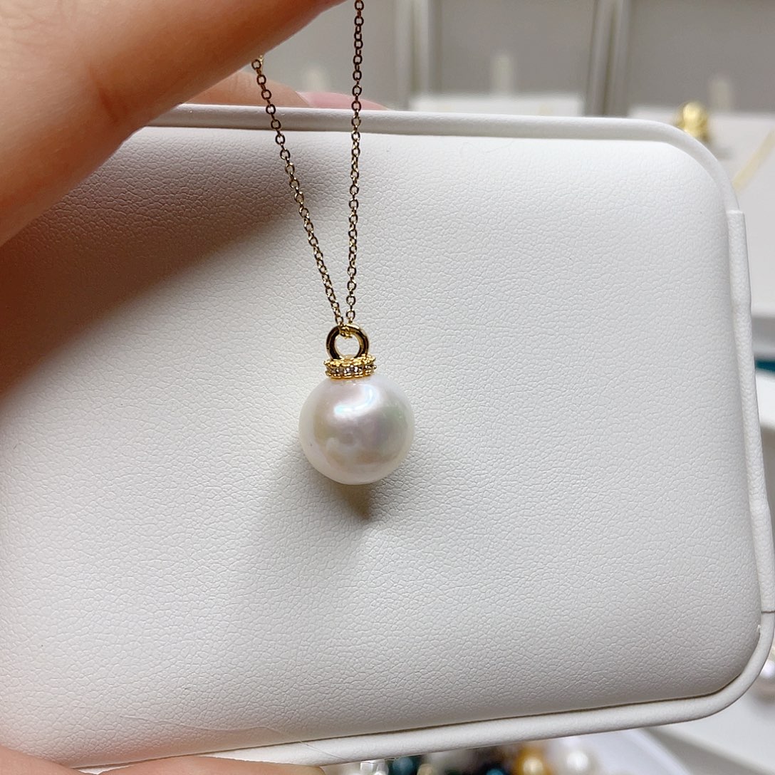 合金吊坠(赠链)淡水珍珠