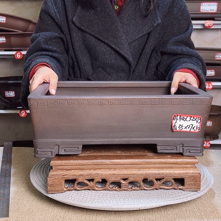 紫砂花盆紫砂花盆