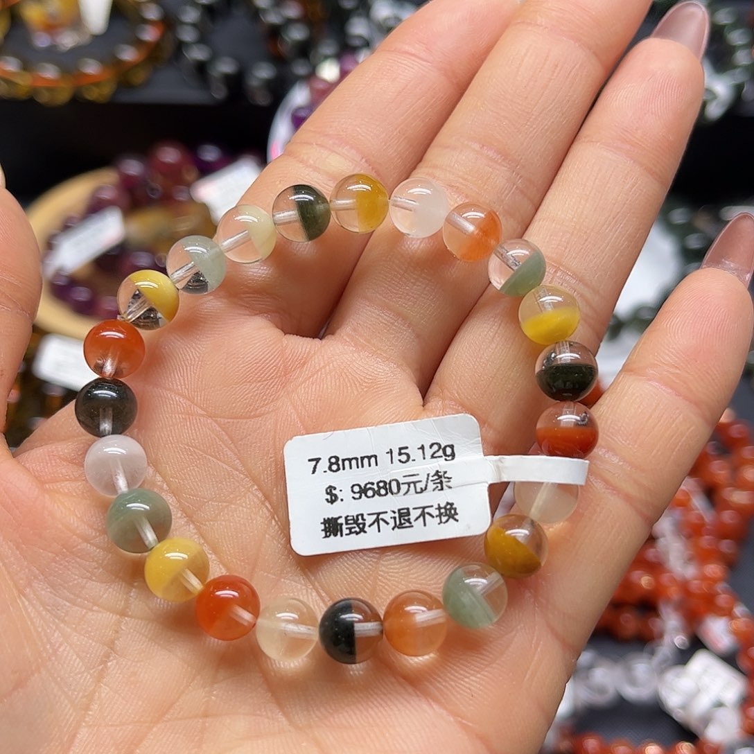 水晶手链未镶嵌手链