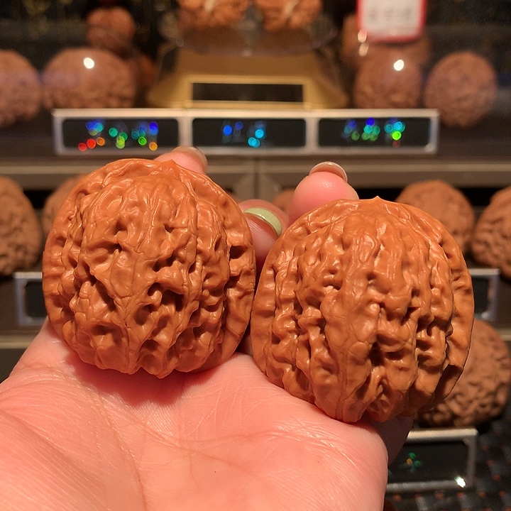 文玩核桃把件霸王42尺