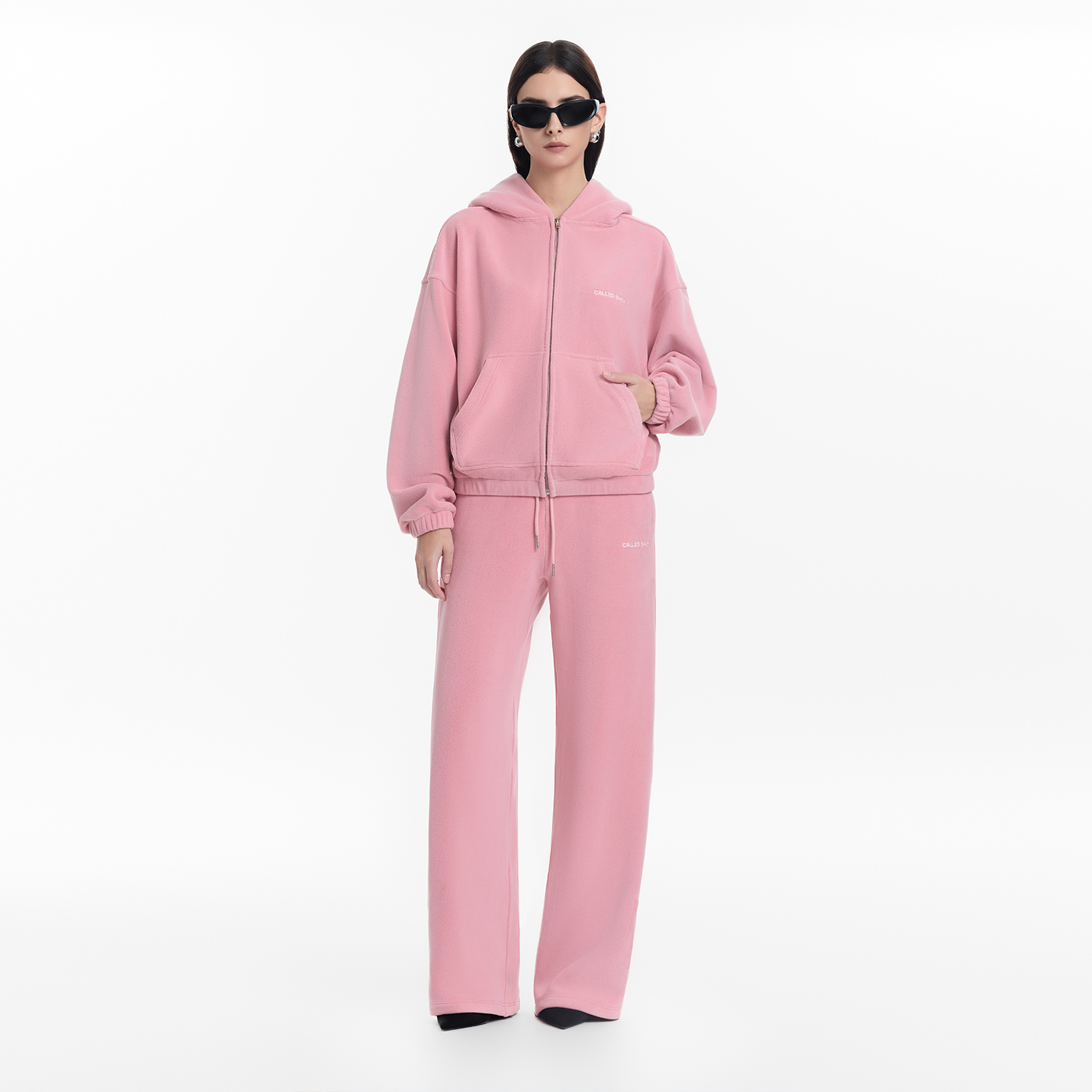 CALLED BACK【李一桐同款】运动休闲套装女秋新款显瘦减龄卫衣卫裤