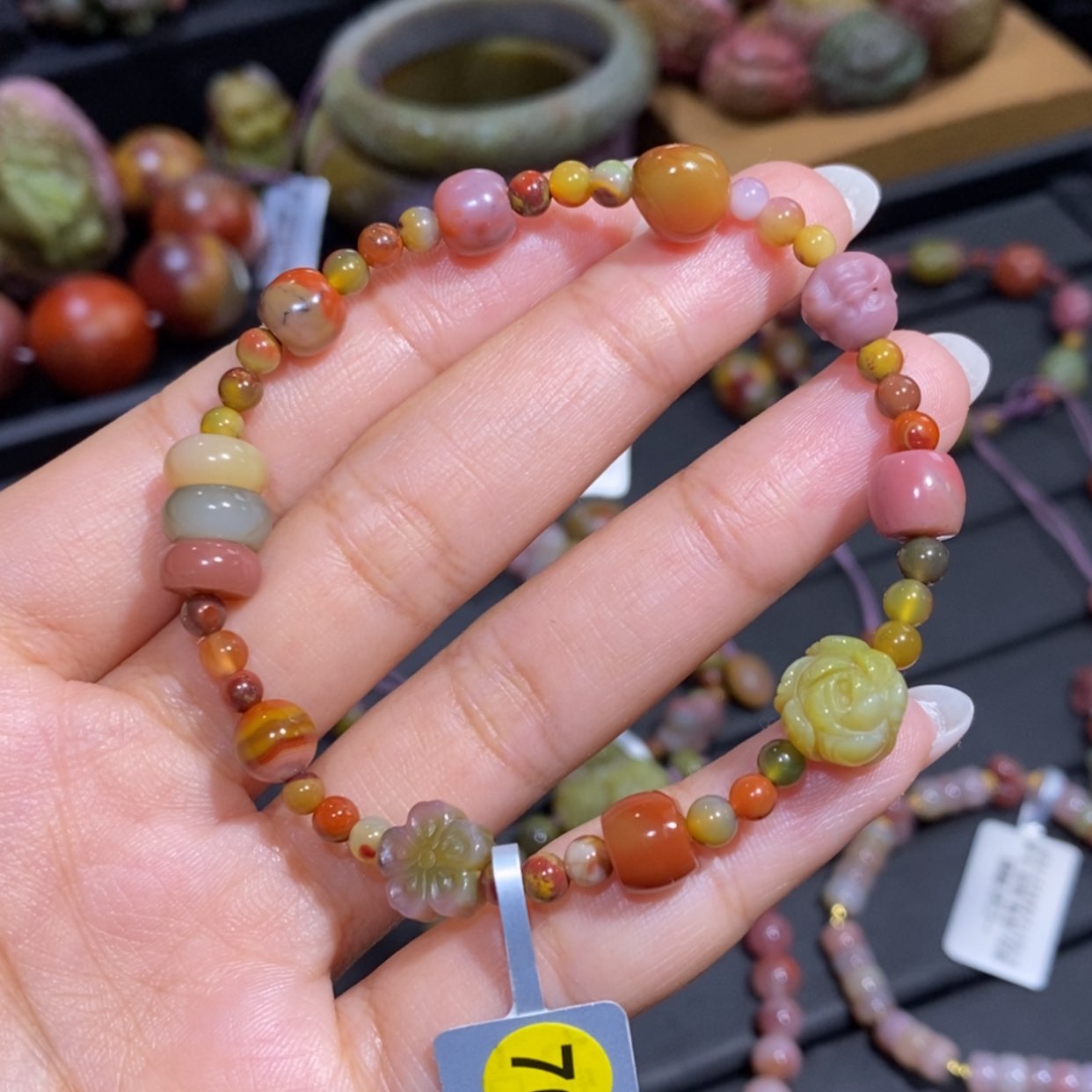 【闪购商品】未镶嵌手链玛瑙/玉髓盐源玛瑙