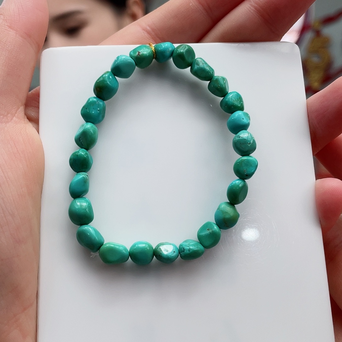 绿松石手串未镶嵌