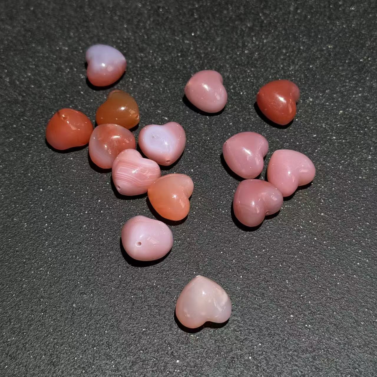 盐源玛瑙爱心单珠DS122409-多样性发其一