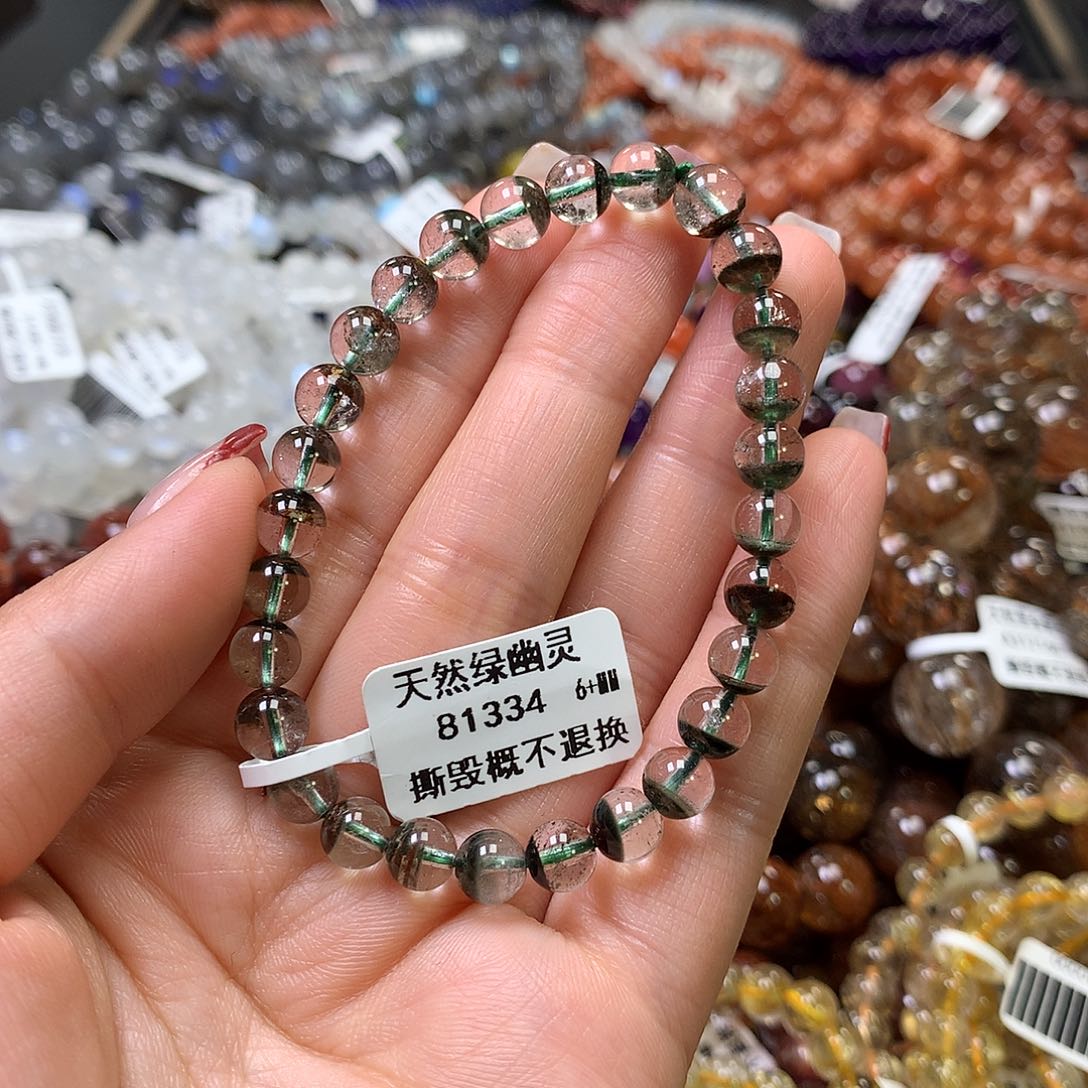水晶手链未镶嵌，