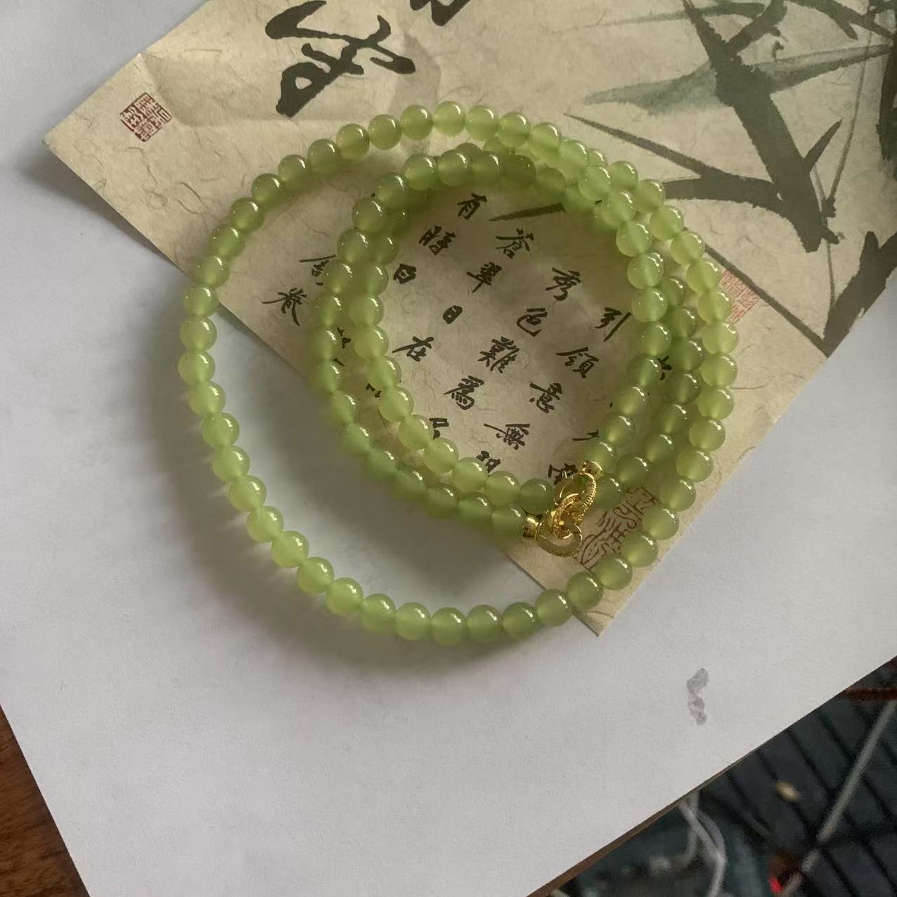 M02 青黄卡6大串108