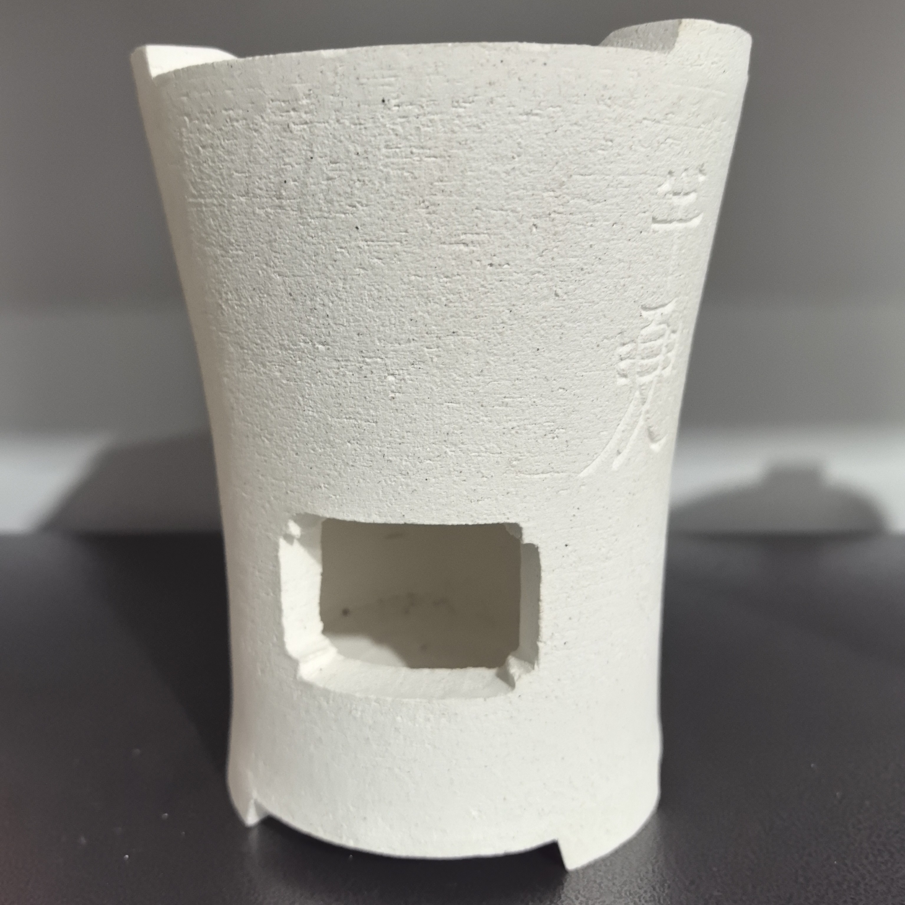 全手工制作，耐火紫砂段泥