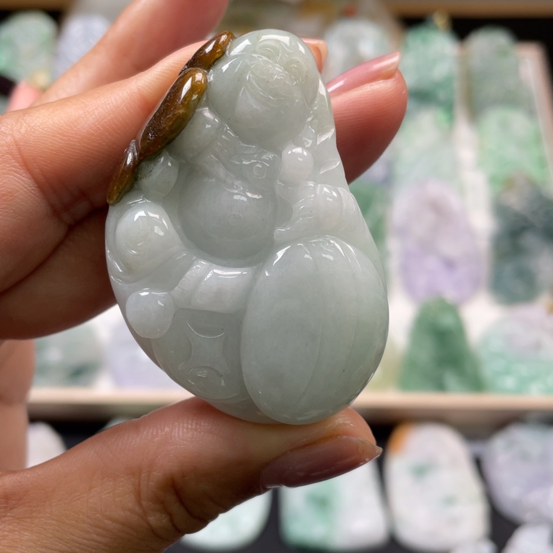 翡翠吊坠(不含链)未镶嵌