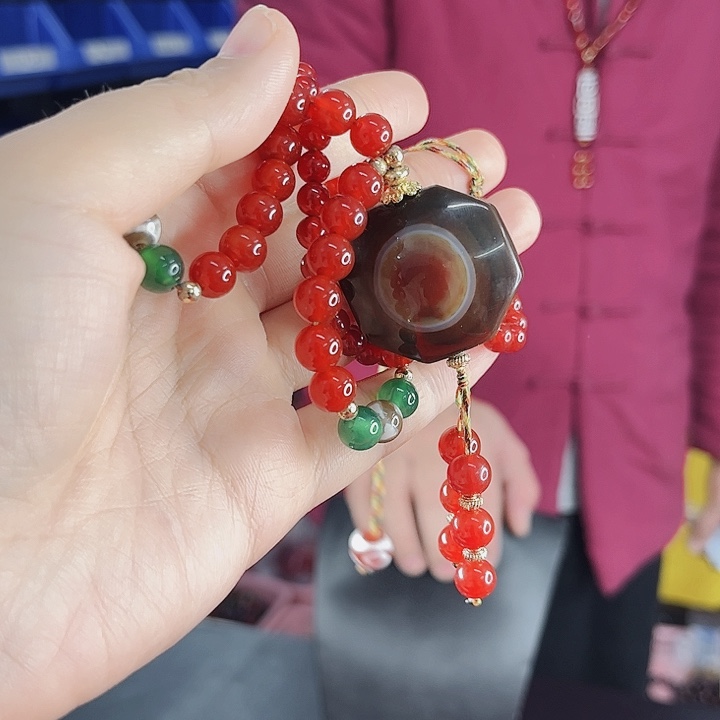 玛瑙项链未镶嵌T50智慧项链