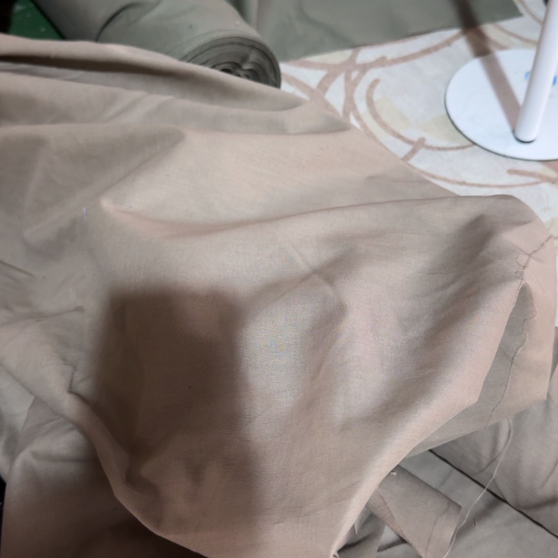 棉2米价纯棉平布X1.1米宽五折对面福袋浅咖