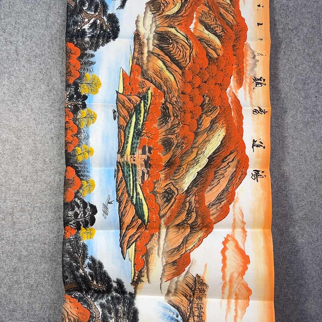 国画695 花鸟在此处飞翔了数千