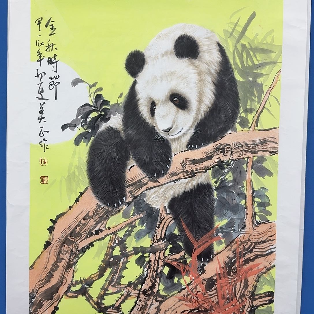 国画多次参加国内外