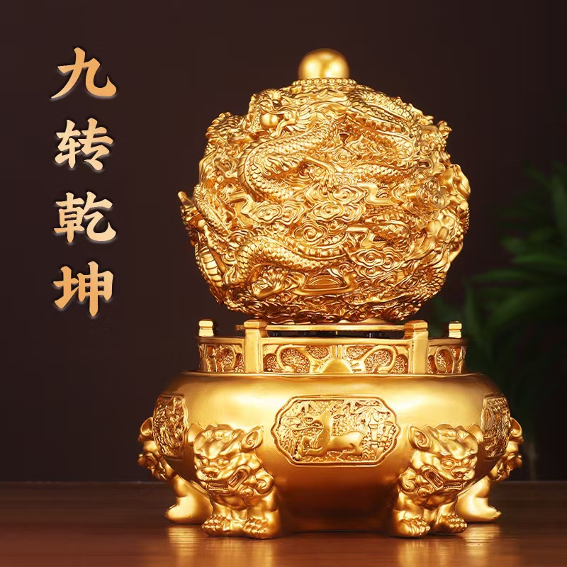 九龙转乾坤鼎 摆件名额 卡（非 现 货）到货为 卡 片