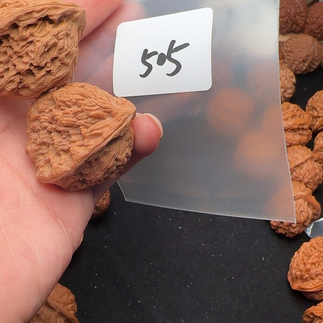 雾***心文玩核桃把件505全品38南疆石