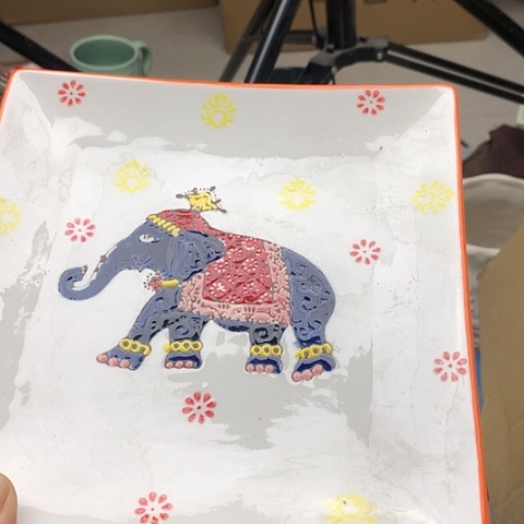 盘陶瓷制品满25拼单发货默认微瑕