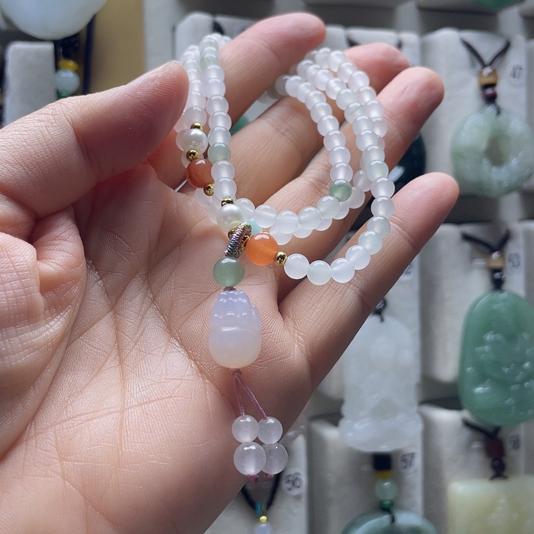 玛瑙/玉髓未镶嵌颈饰