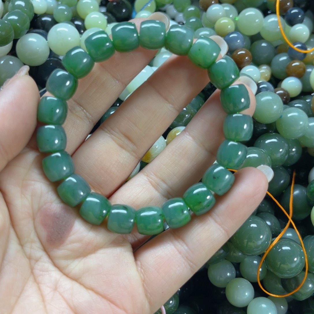 和田玉手链未镶嵌